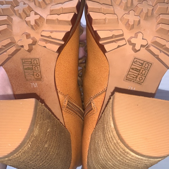 Free People X Jeffrey Campbell | Palermo Heels Size 7 Leather - Picture 7 of 17